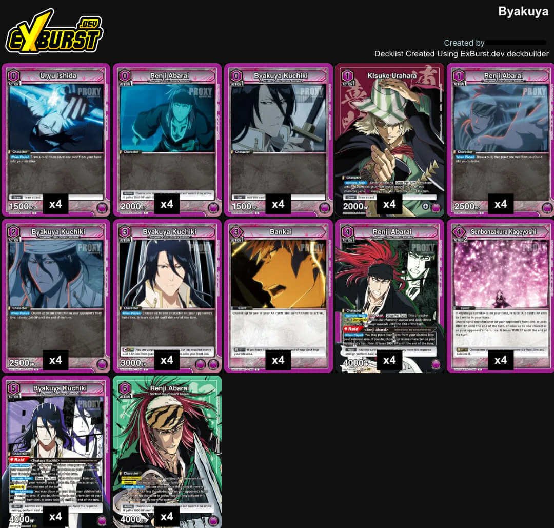 UNION ARENA: BLEACH New Card Selection's Strongest Decks — Joseph